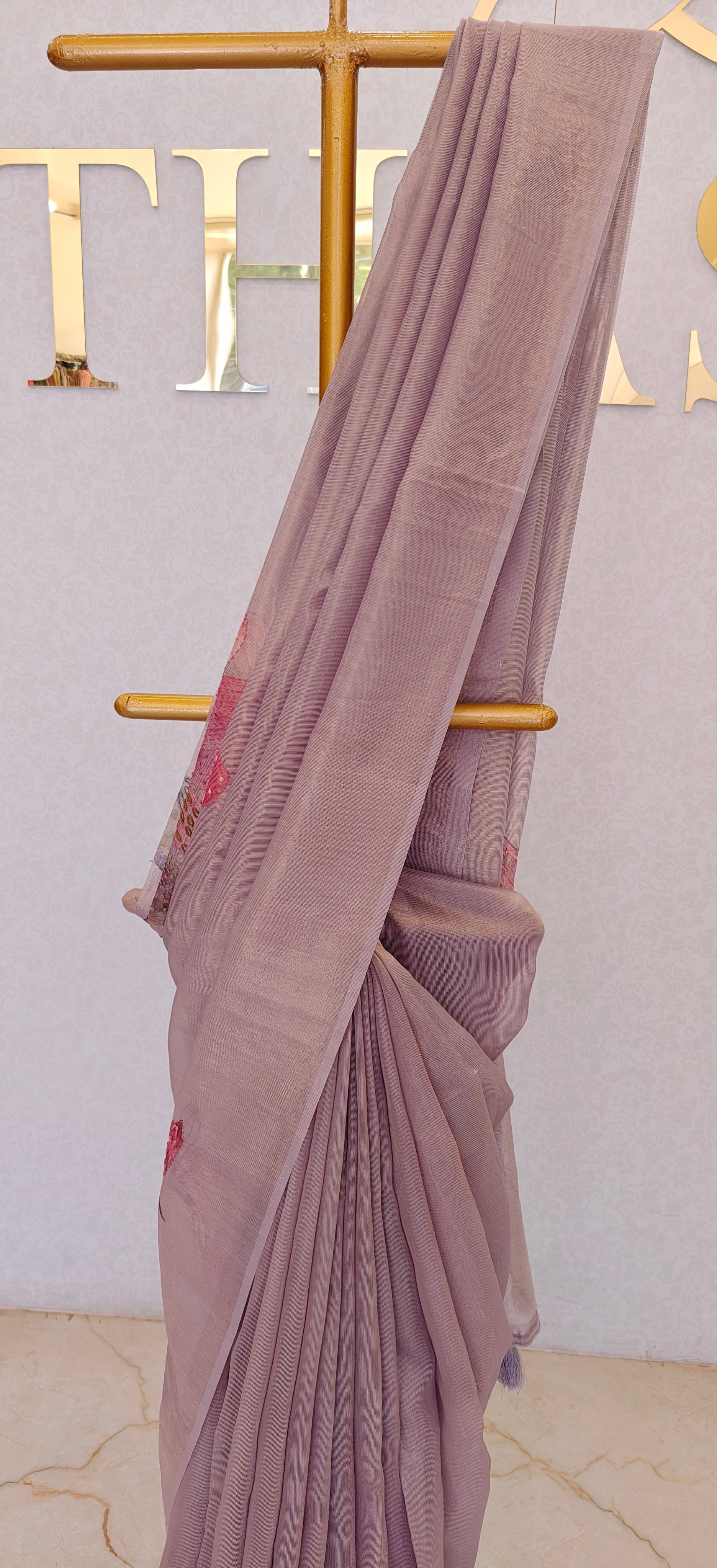 CHANDERI TISSUE SAREE