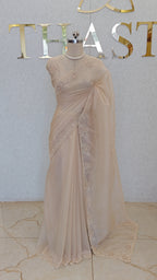 CRUSH ORGANZA SAREE