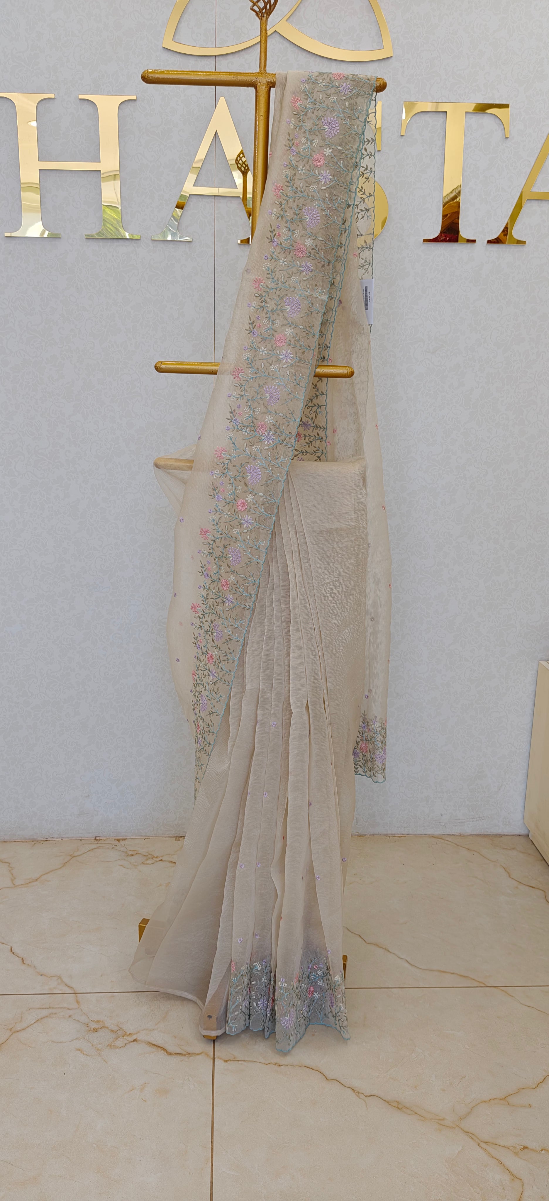 ORGANZA SAREE