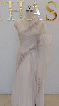 CRUSH ORGANZA SAREE