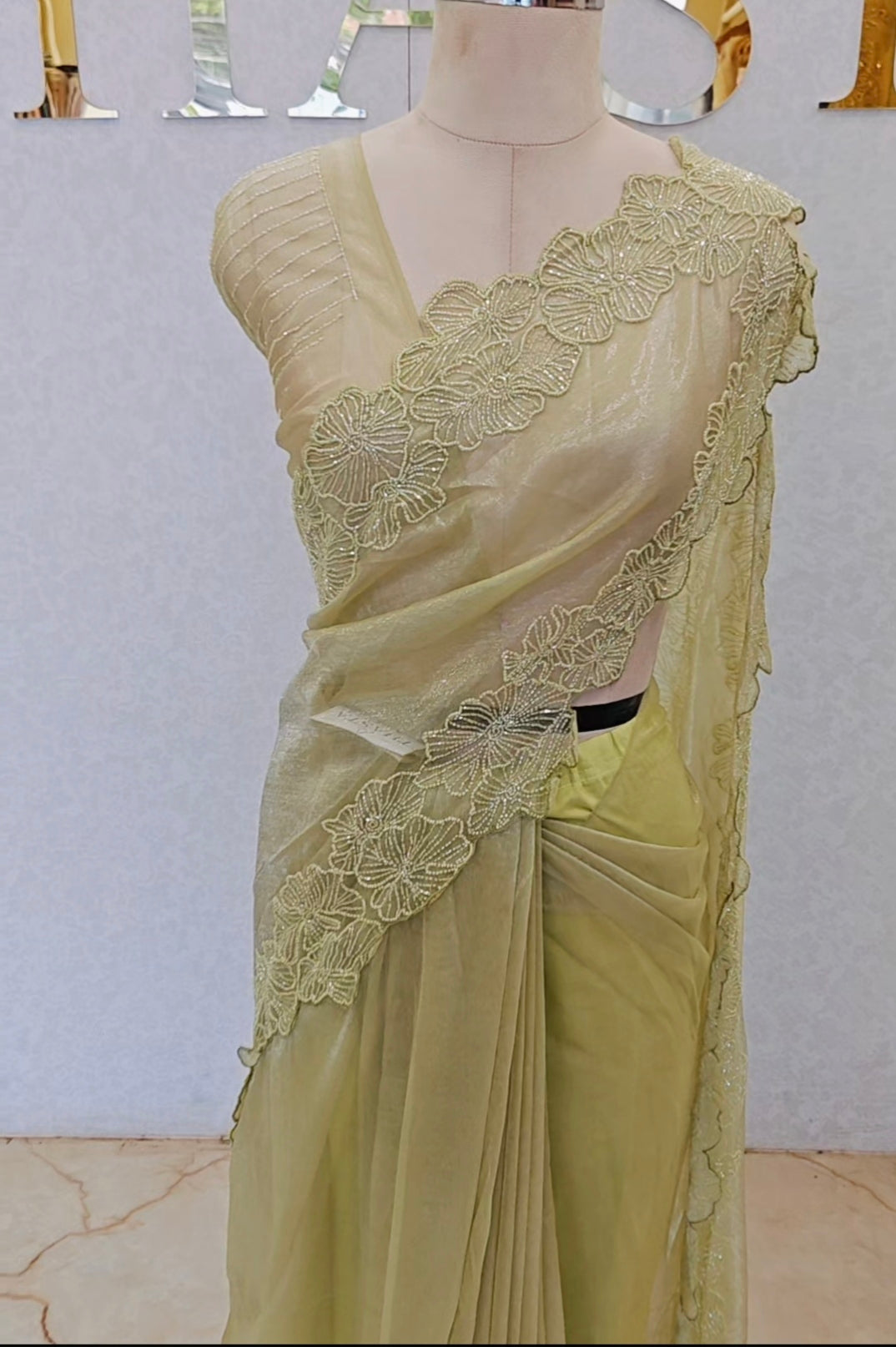 TISSUE SAREE