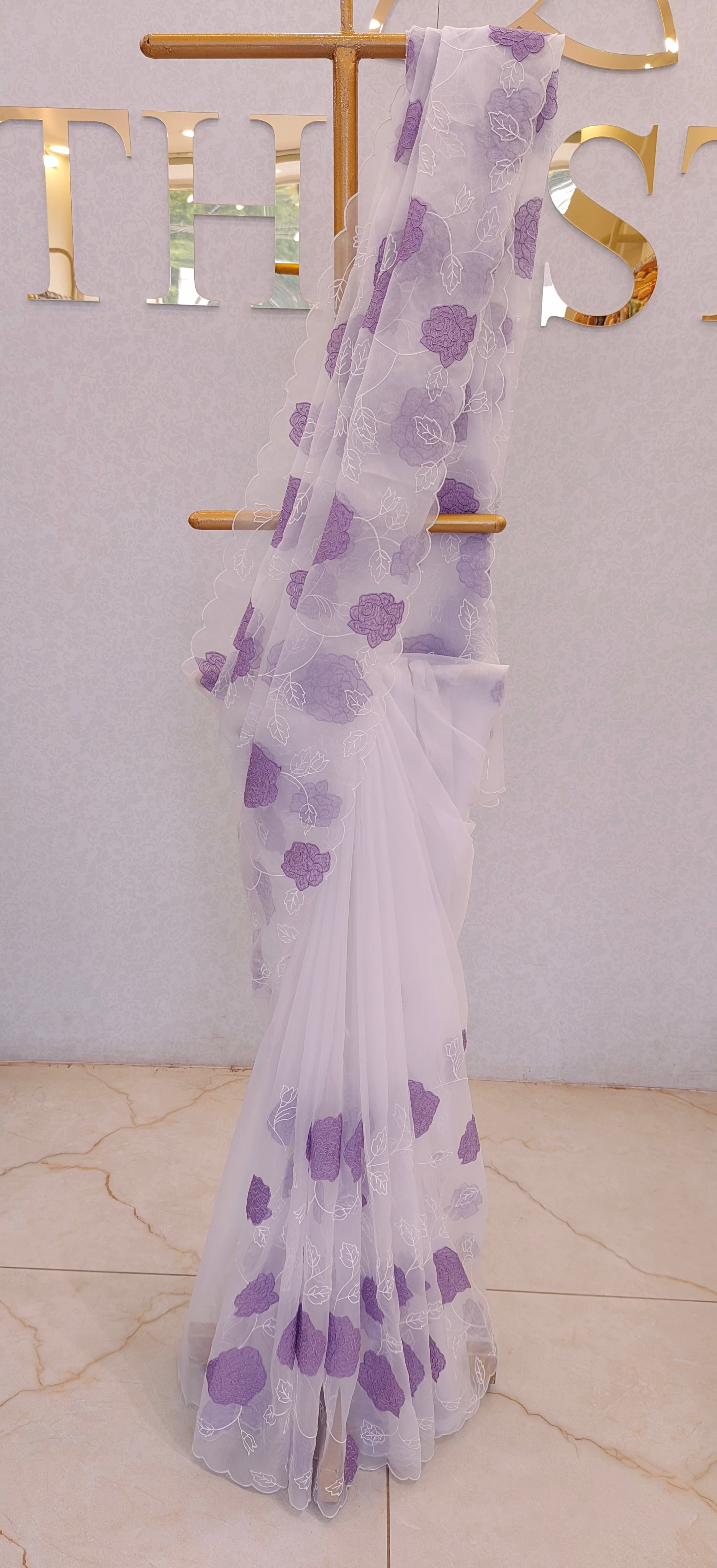 ORGANZA SAREE