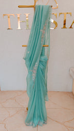 CHANDERI TISSUE SAREE