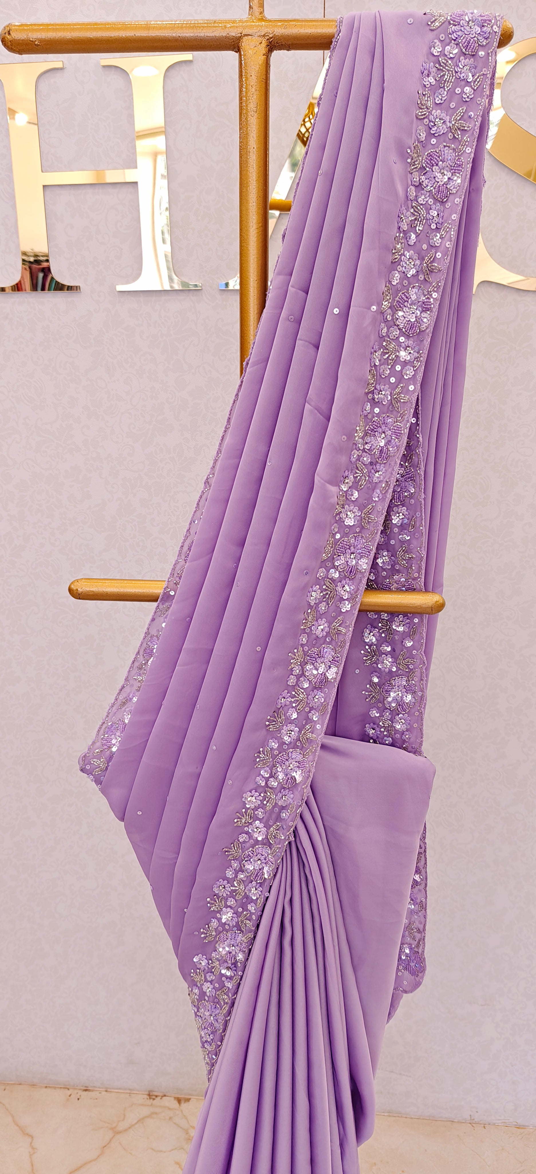 SATIN SAREE