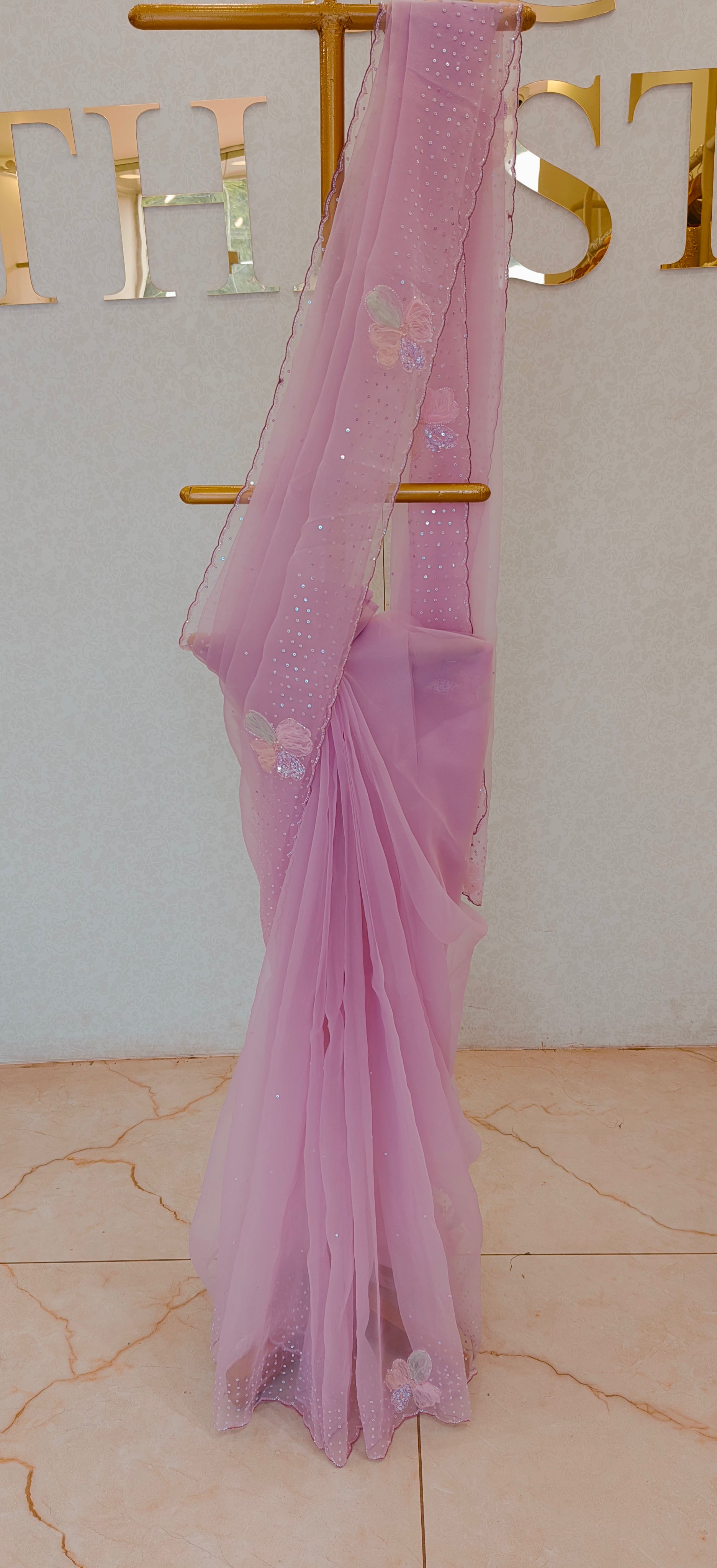 ORGANZA SAREE