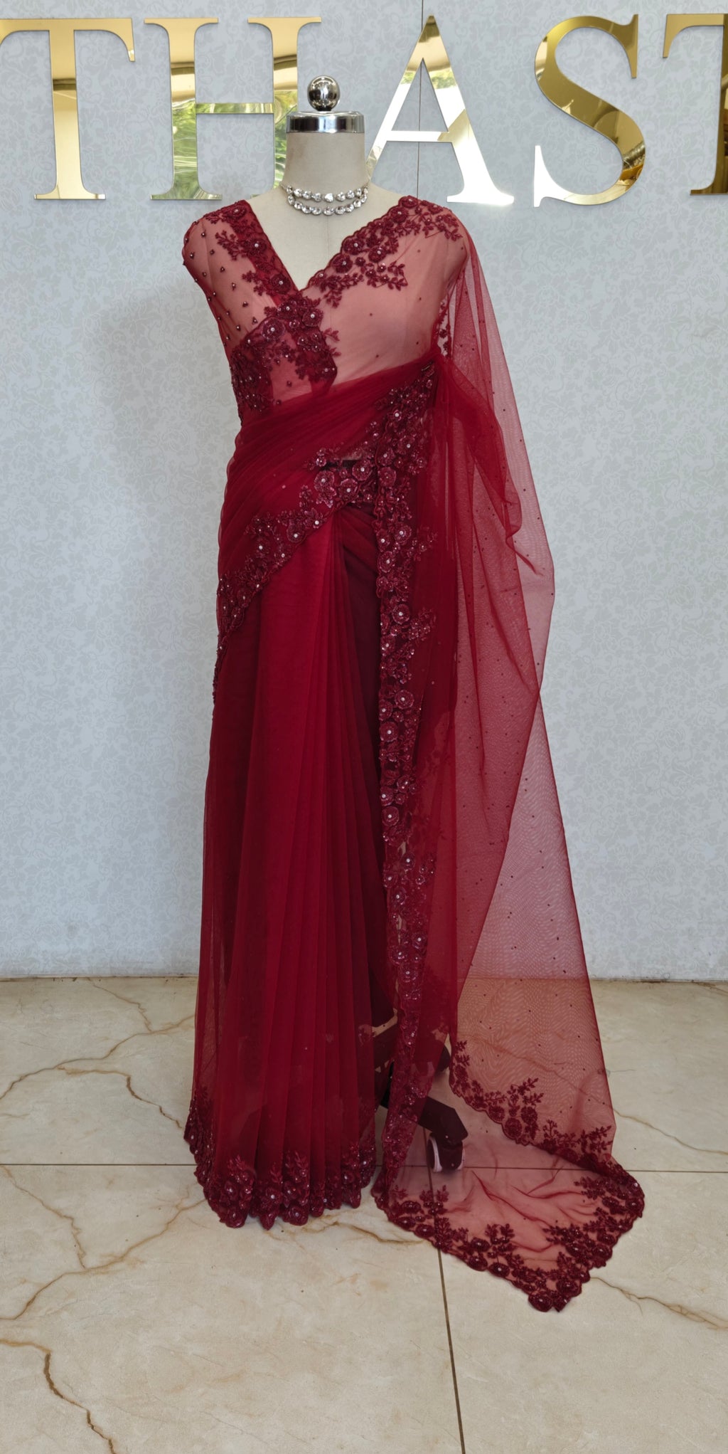 Net Saree