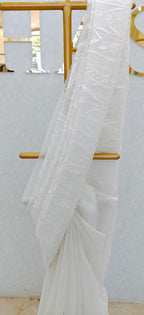 PURE ORGANZA SAREE