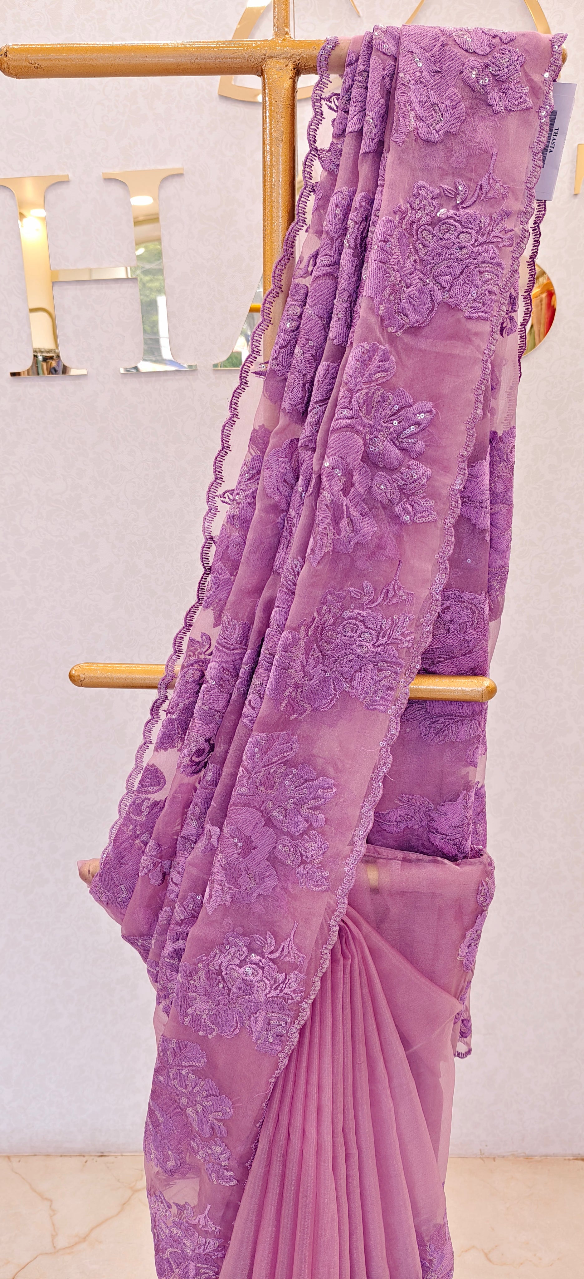 ORGANZA SAREE