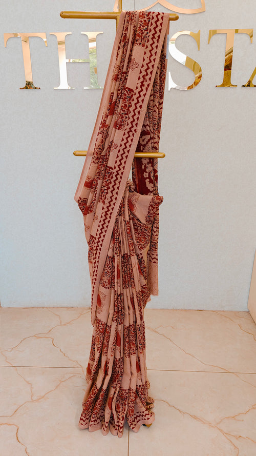 KALAMKARI SILK SAREE
