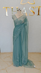 CRUSH ORGANZA SAREE