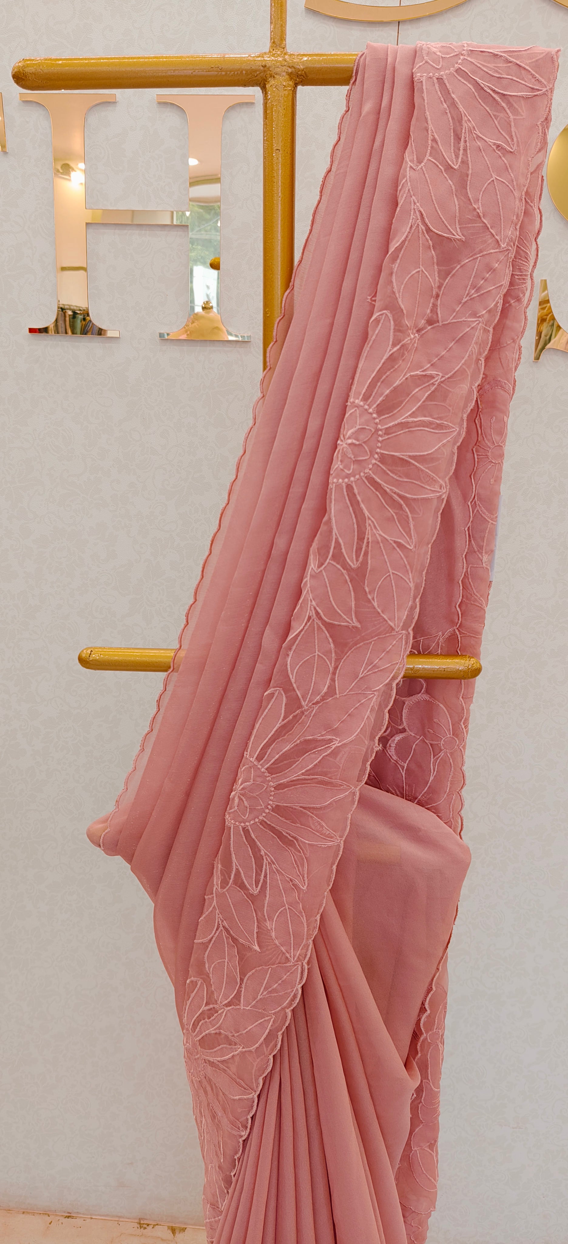 SOFT ORGANZA SAREE