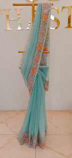Organza saree