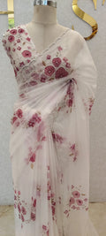 ORGANZA SAREE