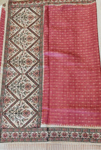 Semi tussar saree