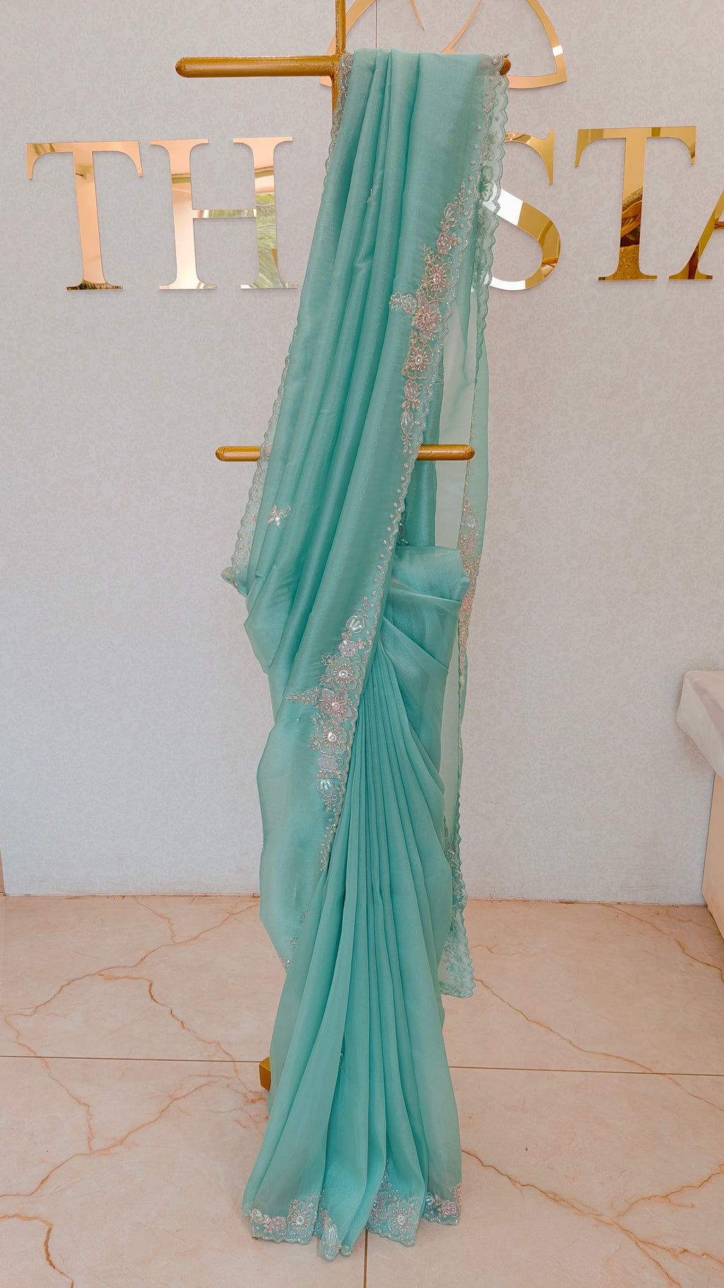 CHANDERI TISSUE SAREE
