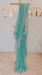 CHANDERI TISSUE SAREE