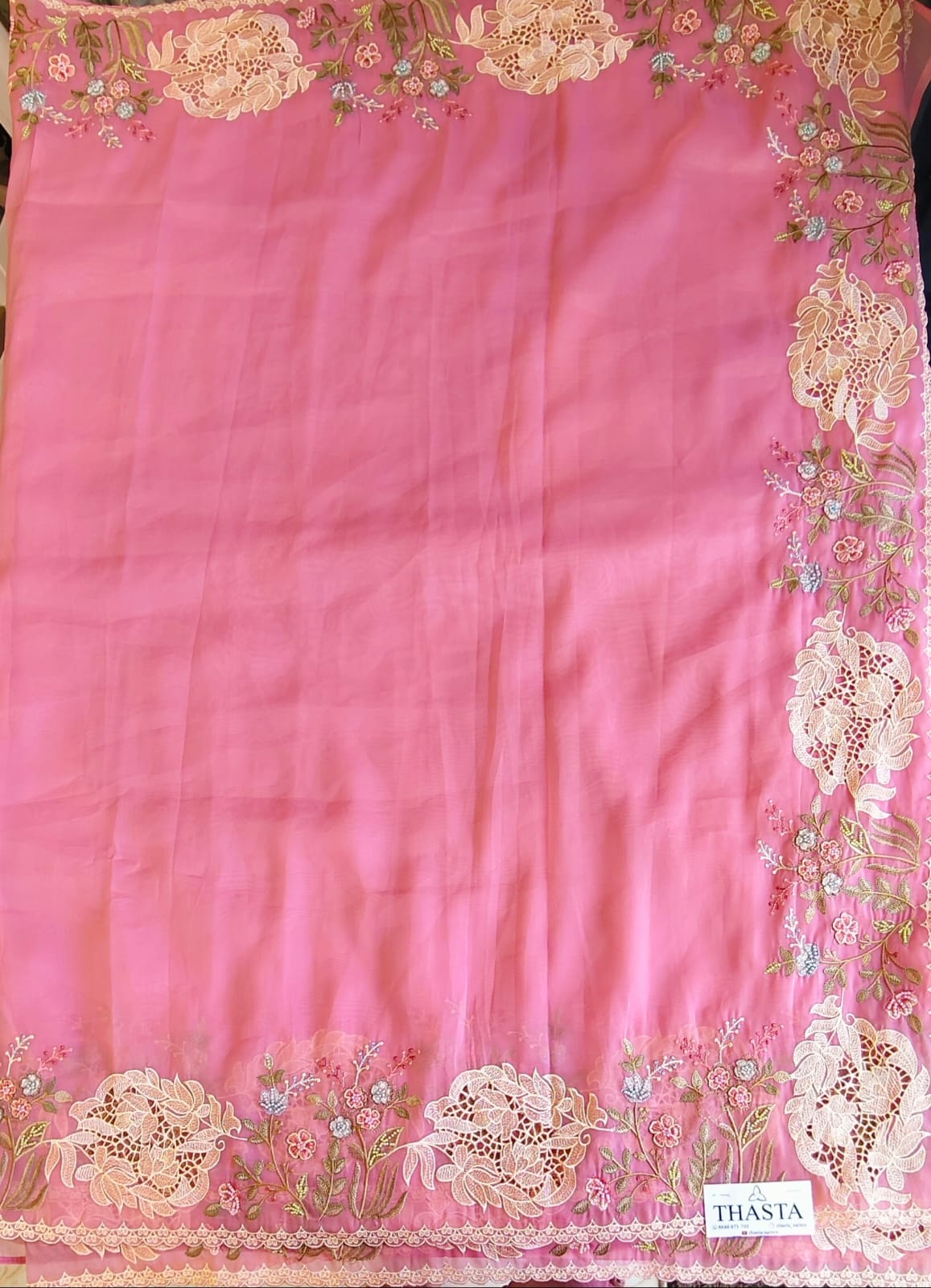 Organza saree