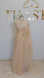 CRUSH ORGANZA SAREE