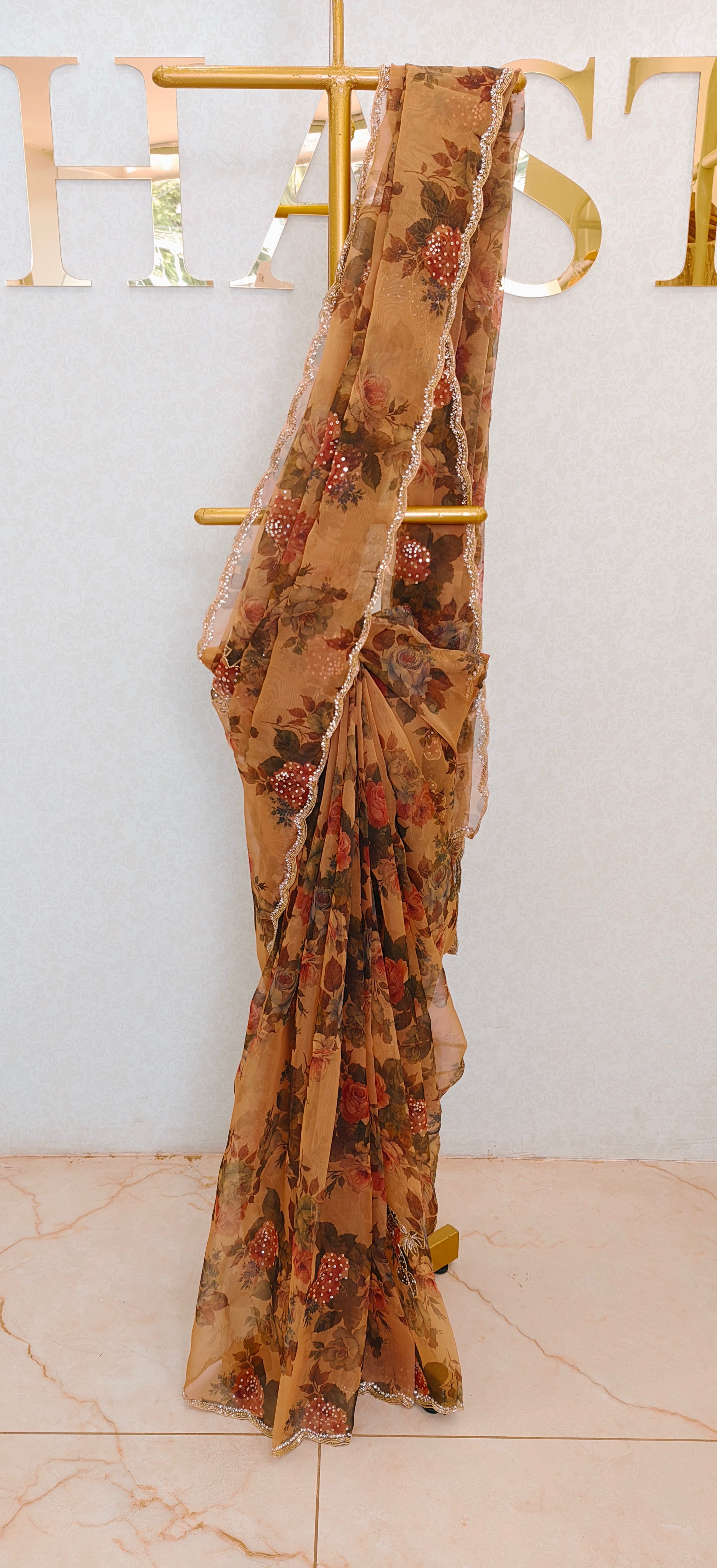 ORGANZA SAREE