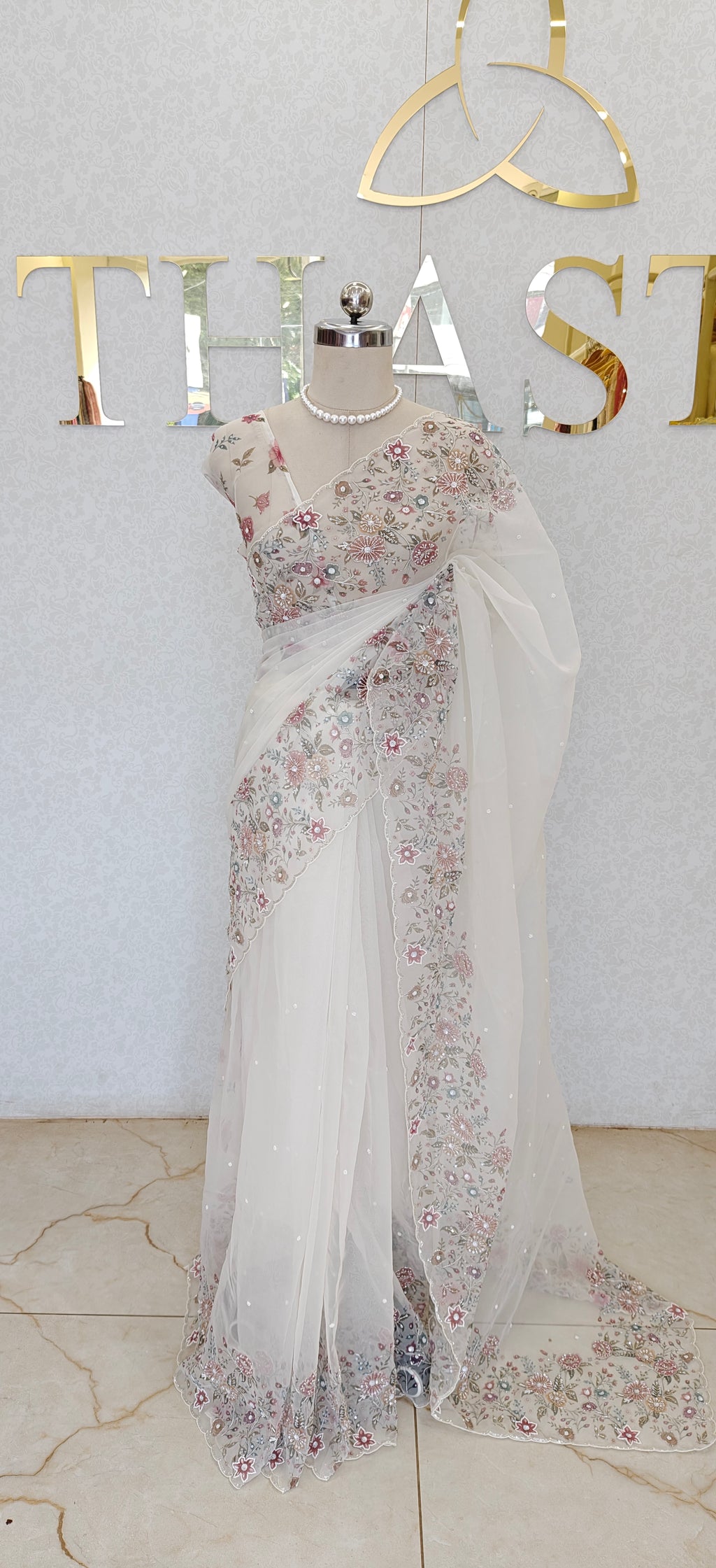 ORGANZA SAREE