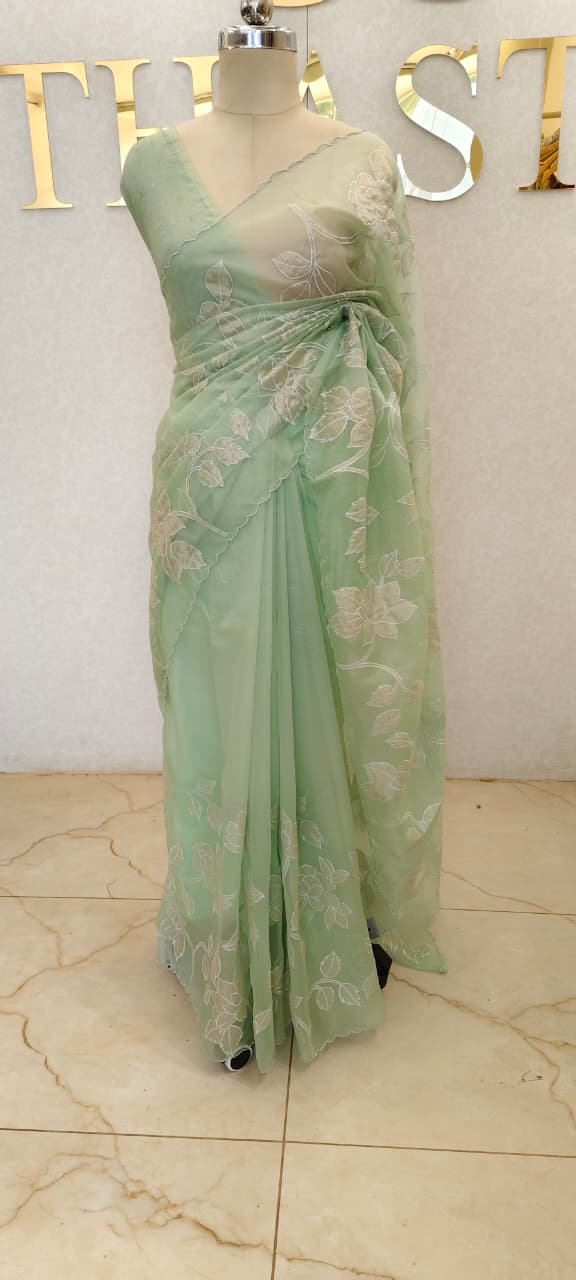 ORGANZA SAREE