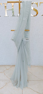 CRUSH ORGANZA SAREE