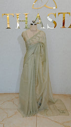 CRUSH ORGANZA SAREE