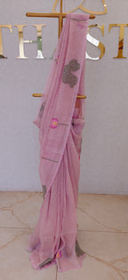 LINEN SILK SAREE