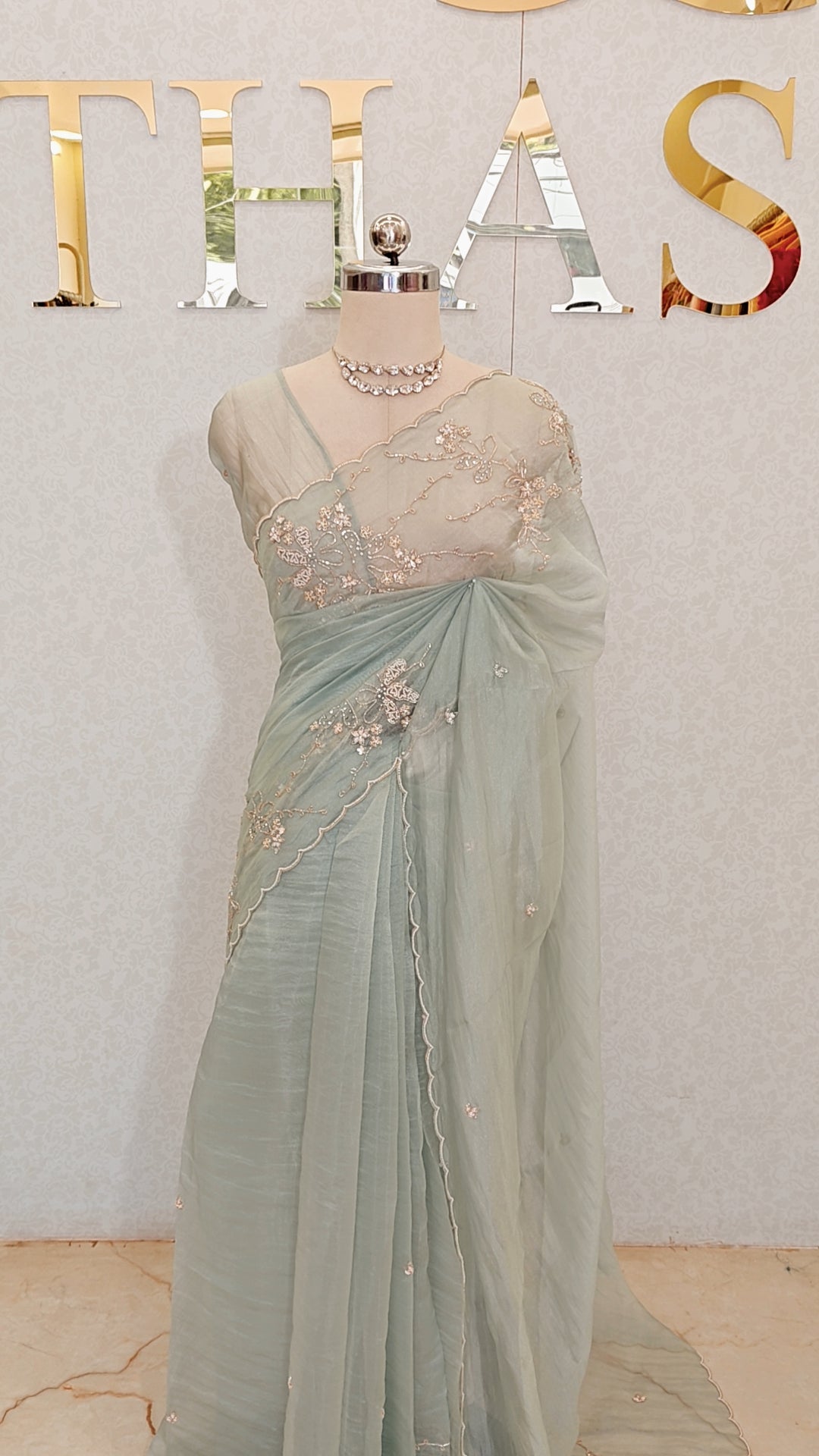 ORGANZA SAREE