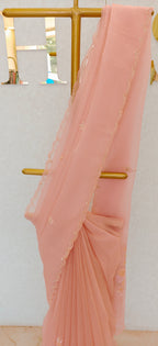 CRUSH ORGANZA SAREE