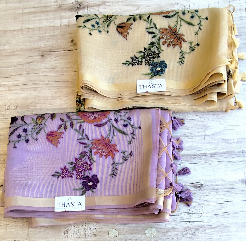 Jamdani cotton saree