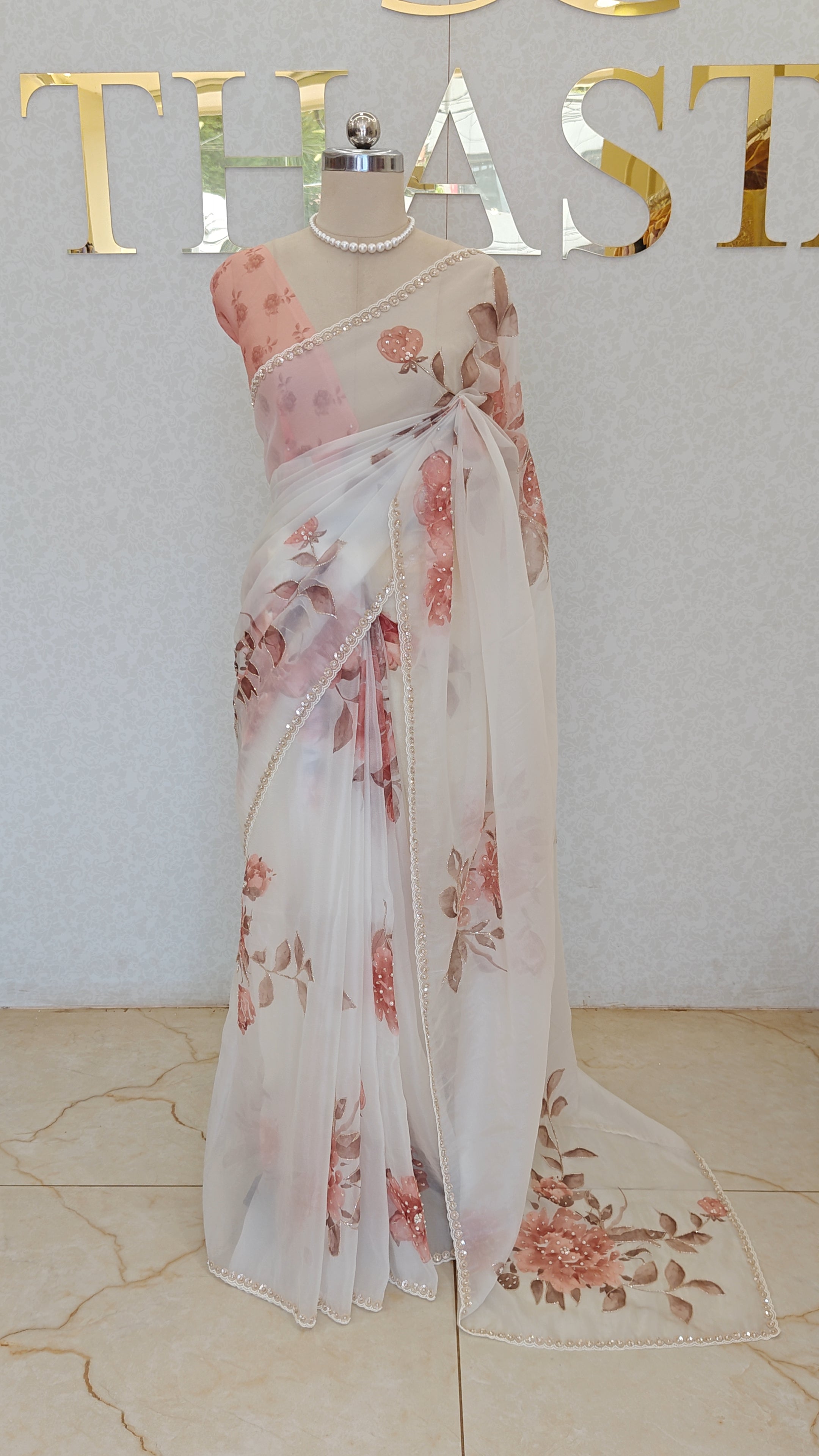 ORGANZA SAREE