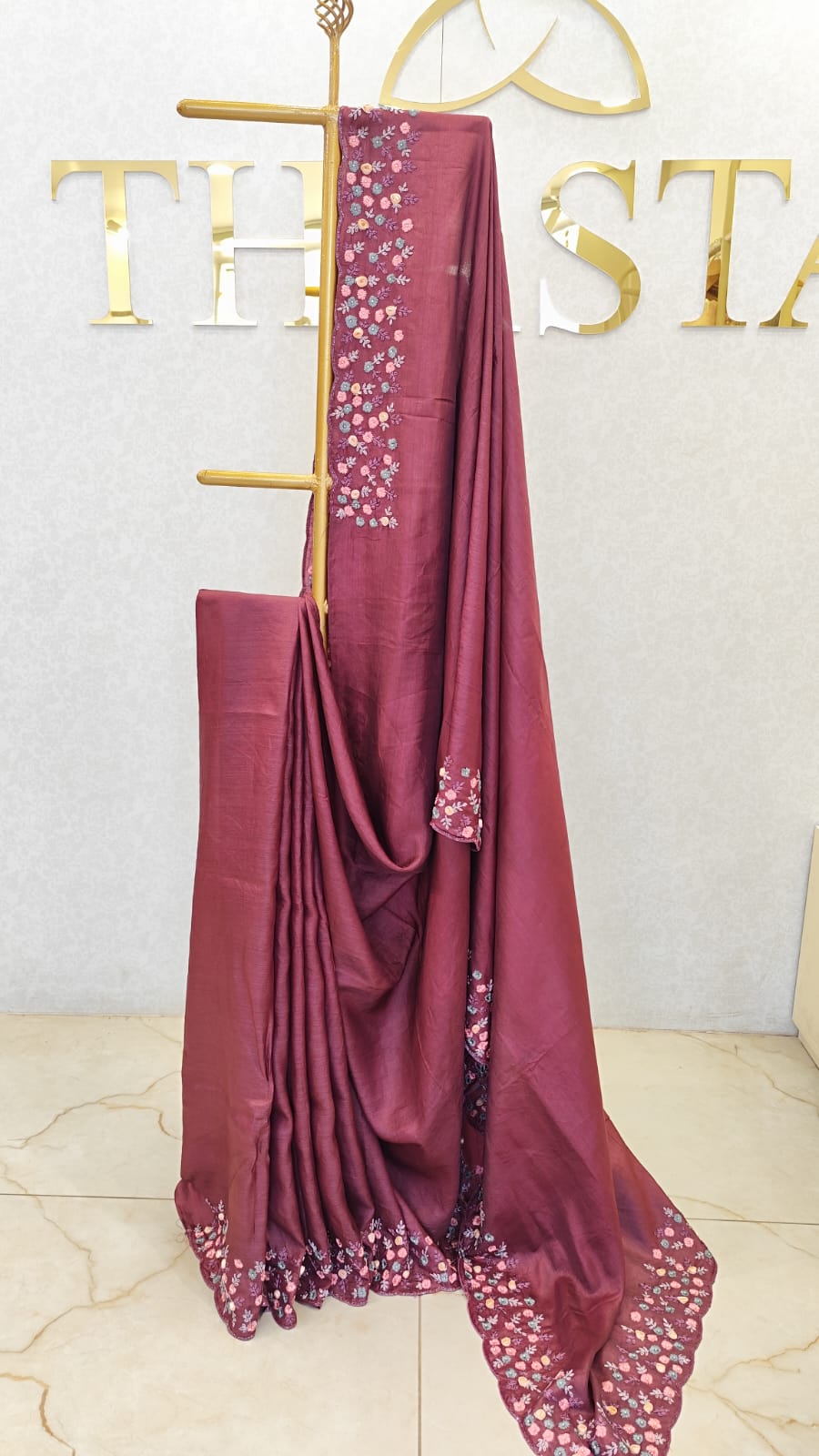 PURE TUSSAR SAREE