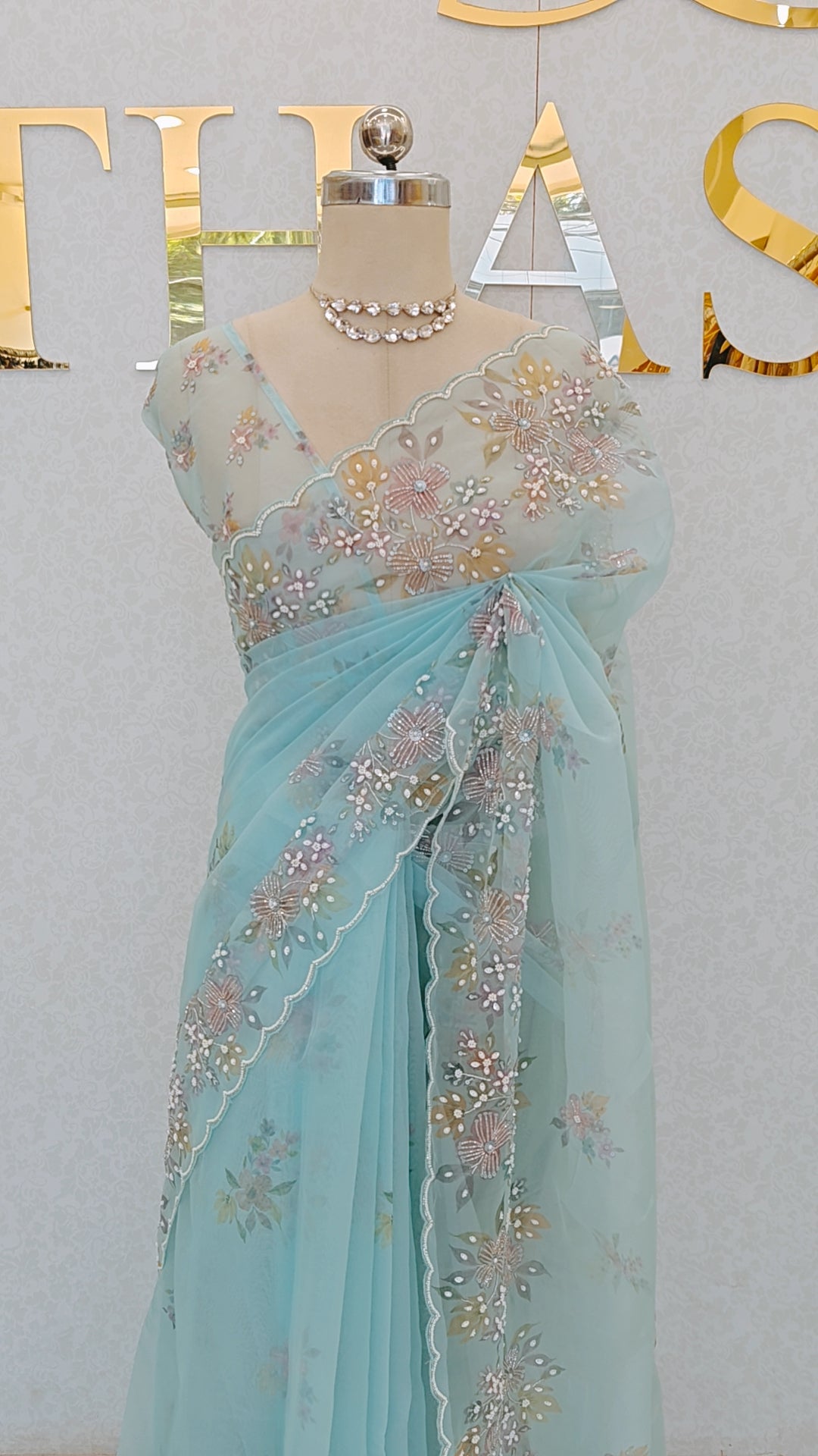 ORGANZA SAREE