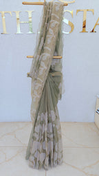 TISSUE ORGANZA SAREE