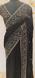 Satin saree