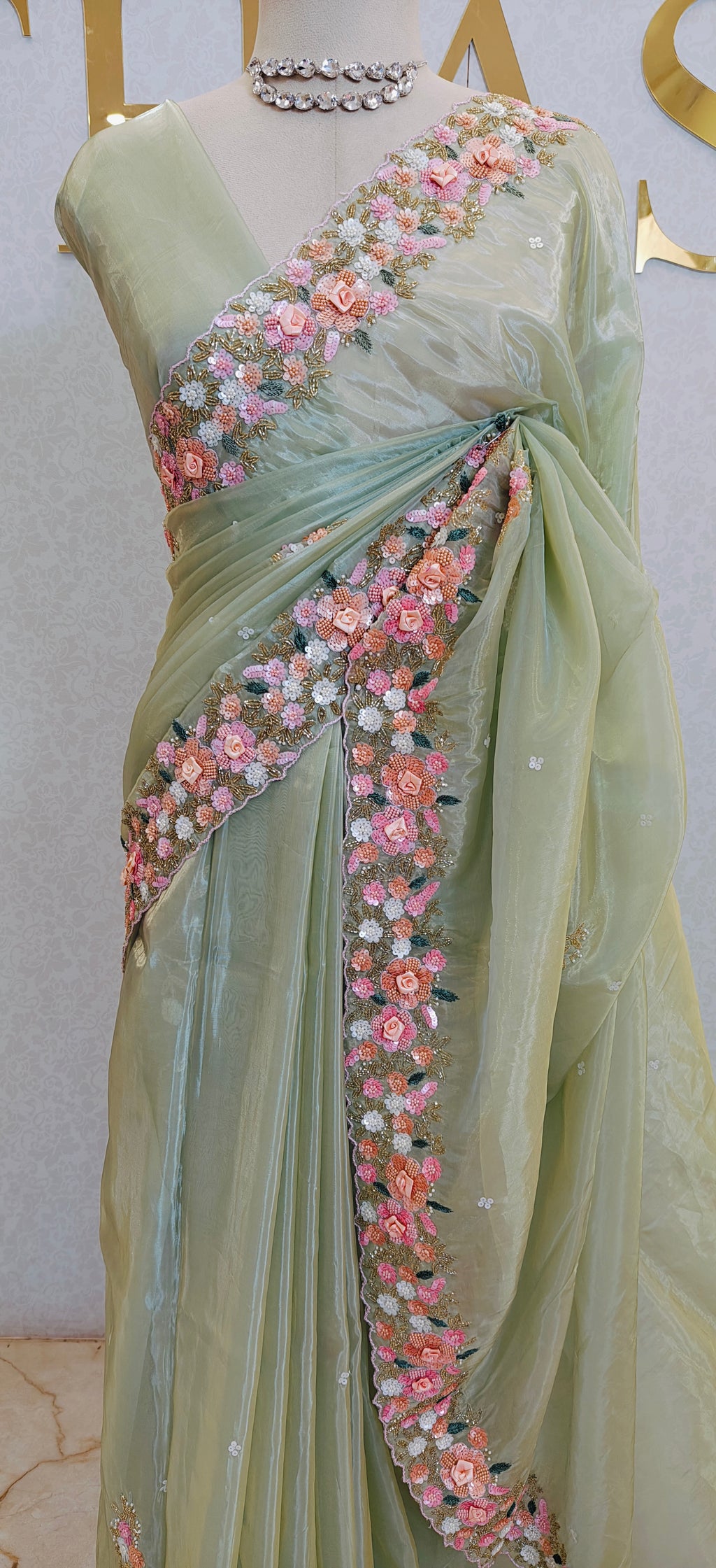 ORGANZA SAREE