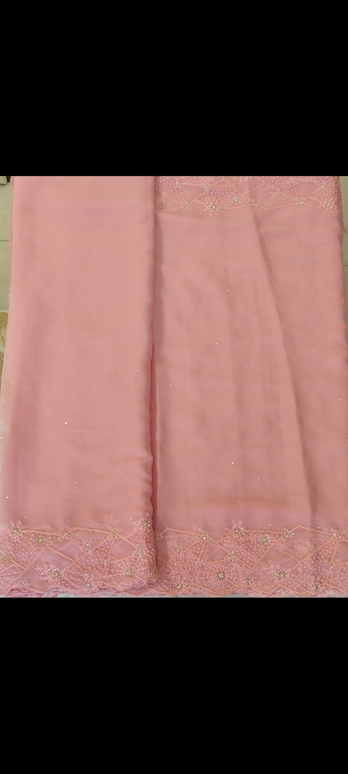 Organza saree