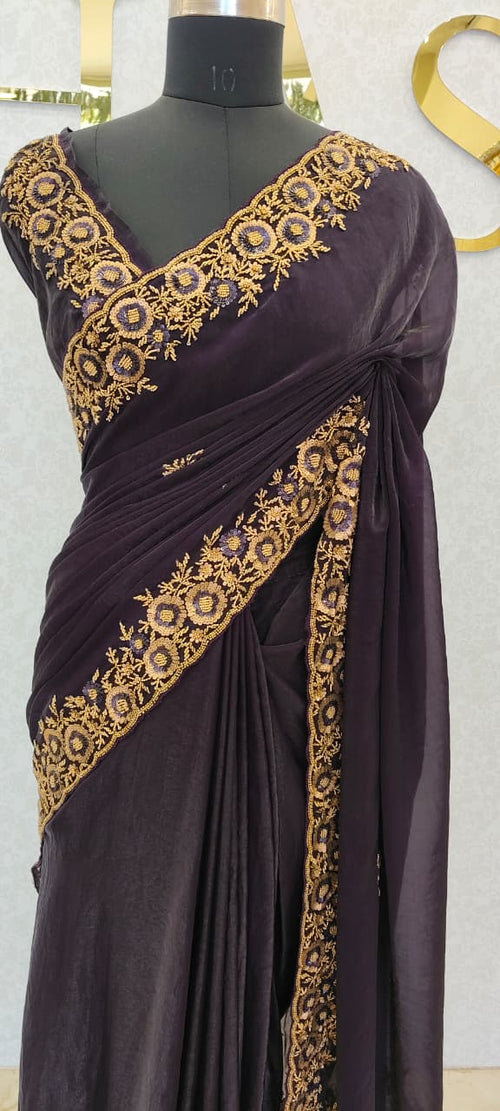 Fendy Crush Saree