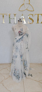 GLASS ORGANZA SAREE