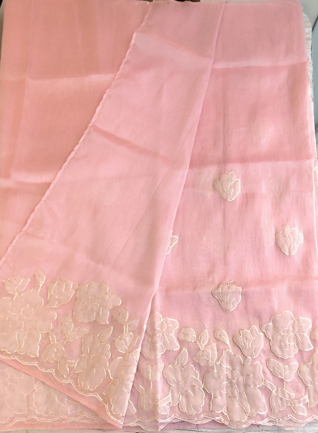 Organza saree