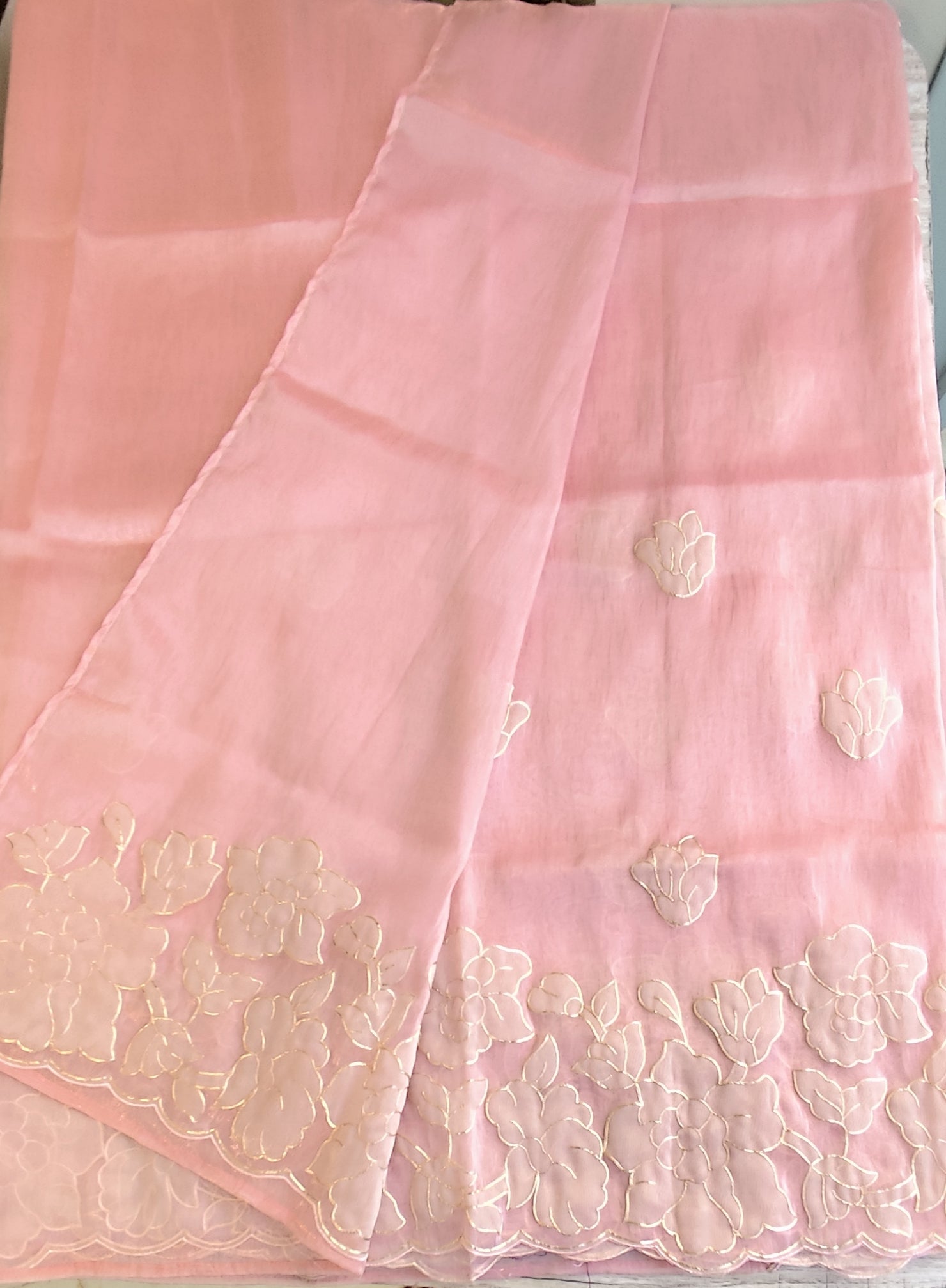 Organza saree