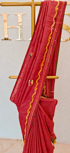 PURE TUSSAR SAREE