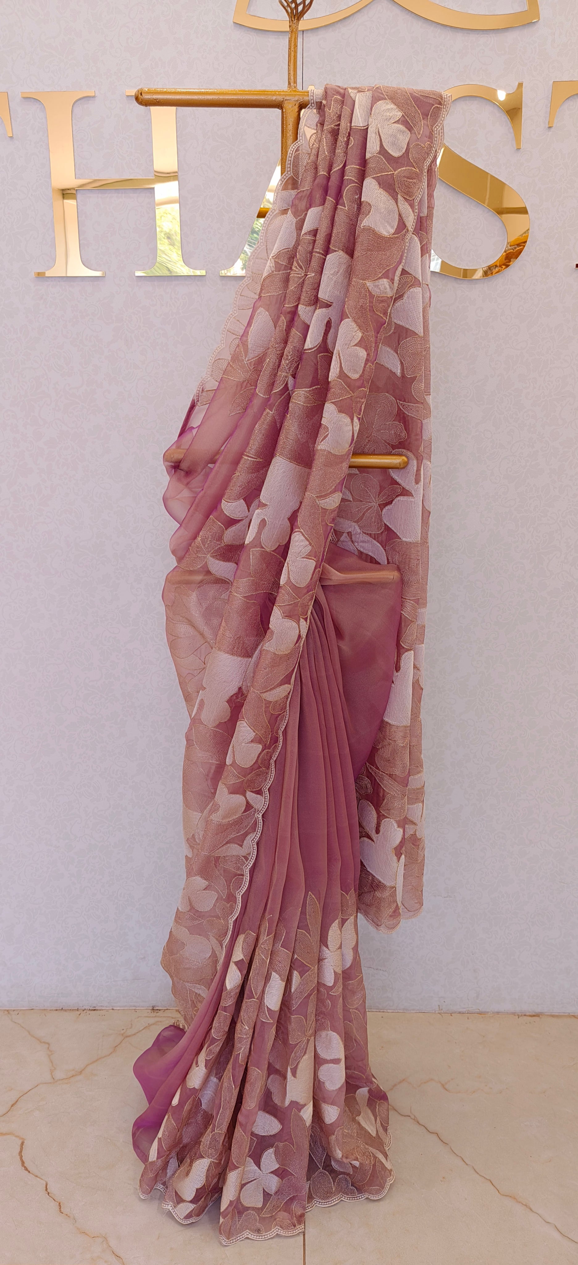ORGANZA SAREE
