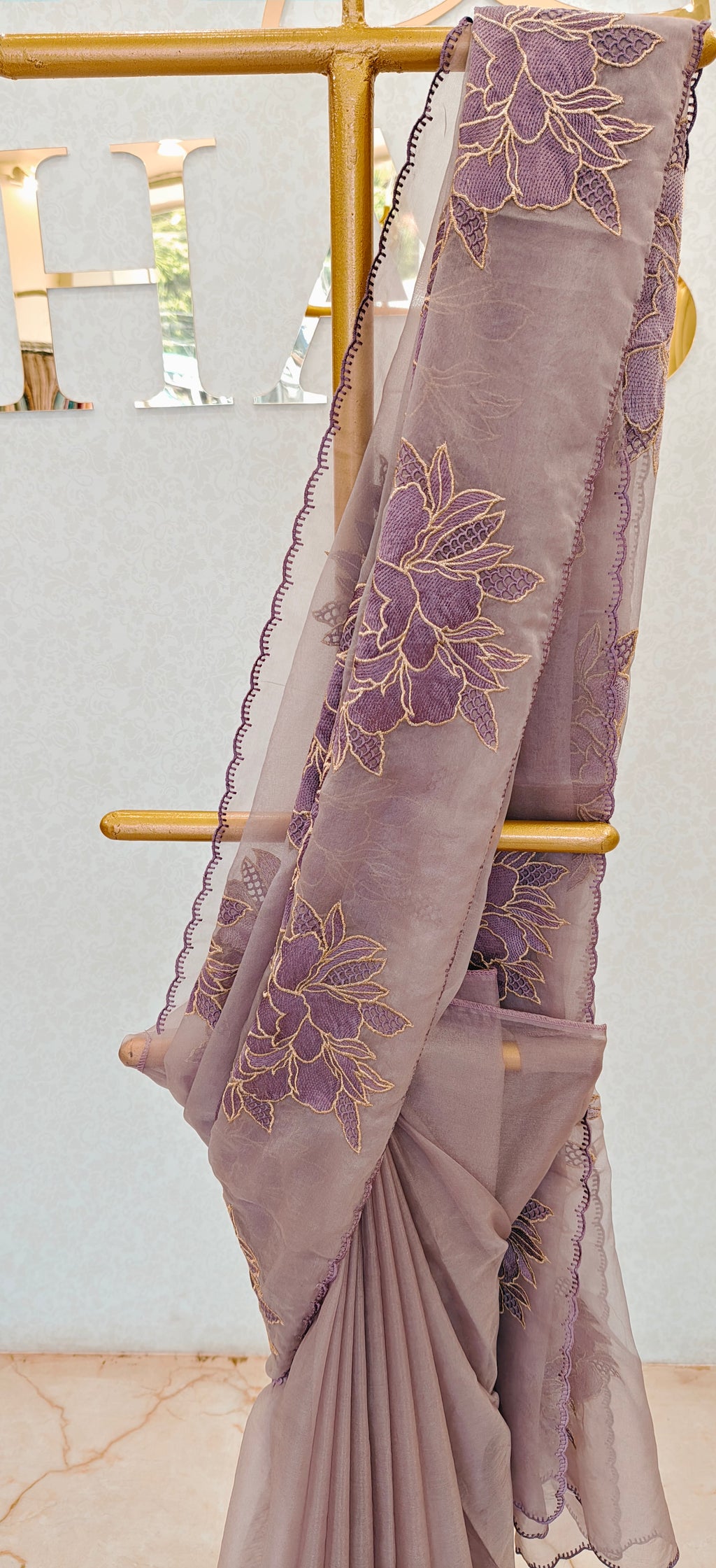 ORGANZA SAREE