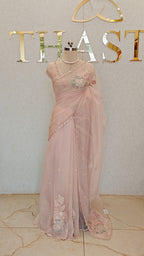 CRUSH ORGANZA SAREE
