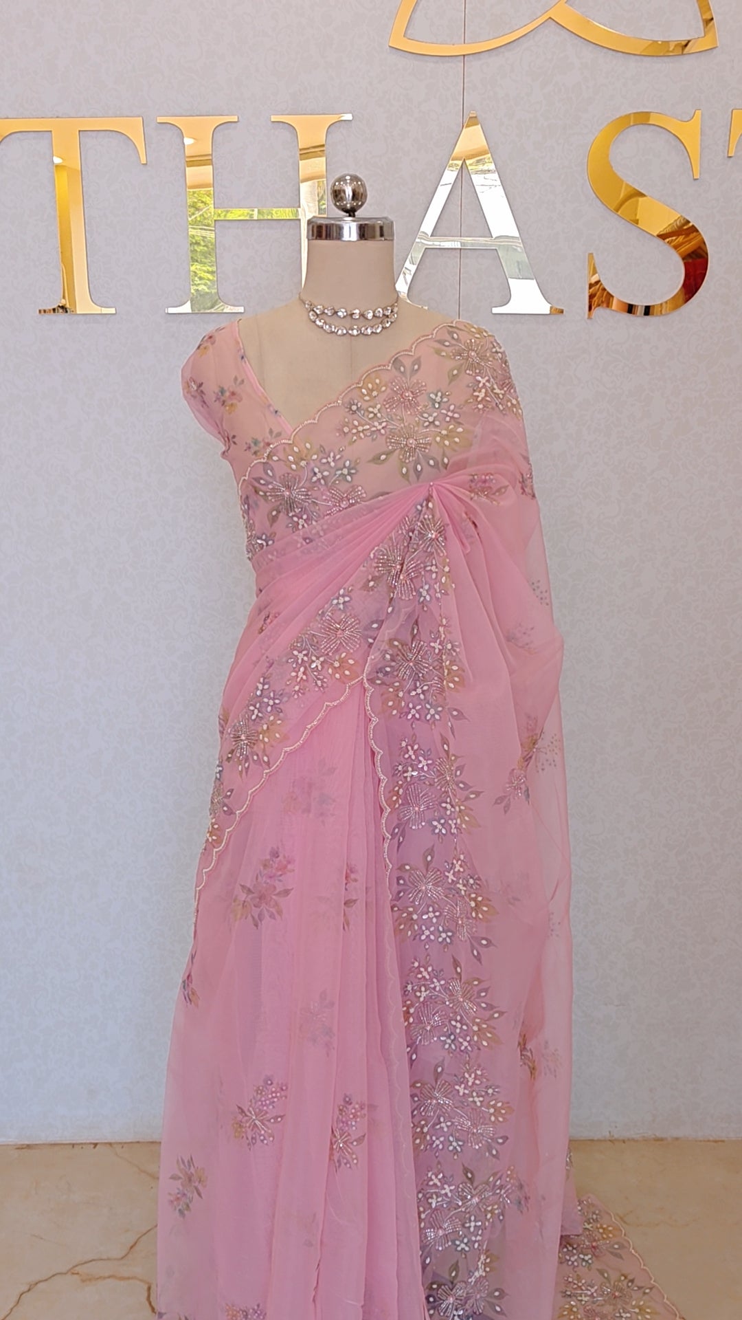 ORGANZA SAREE