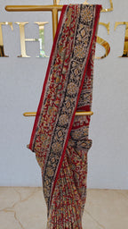 KALAMKARI SILK SAREE