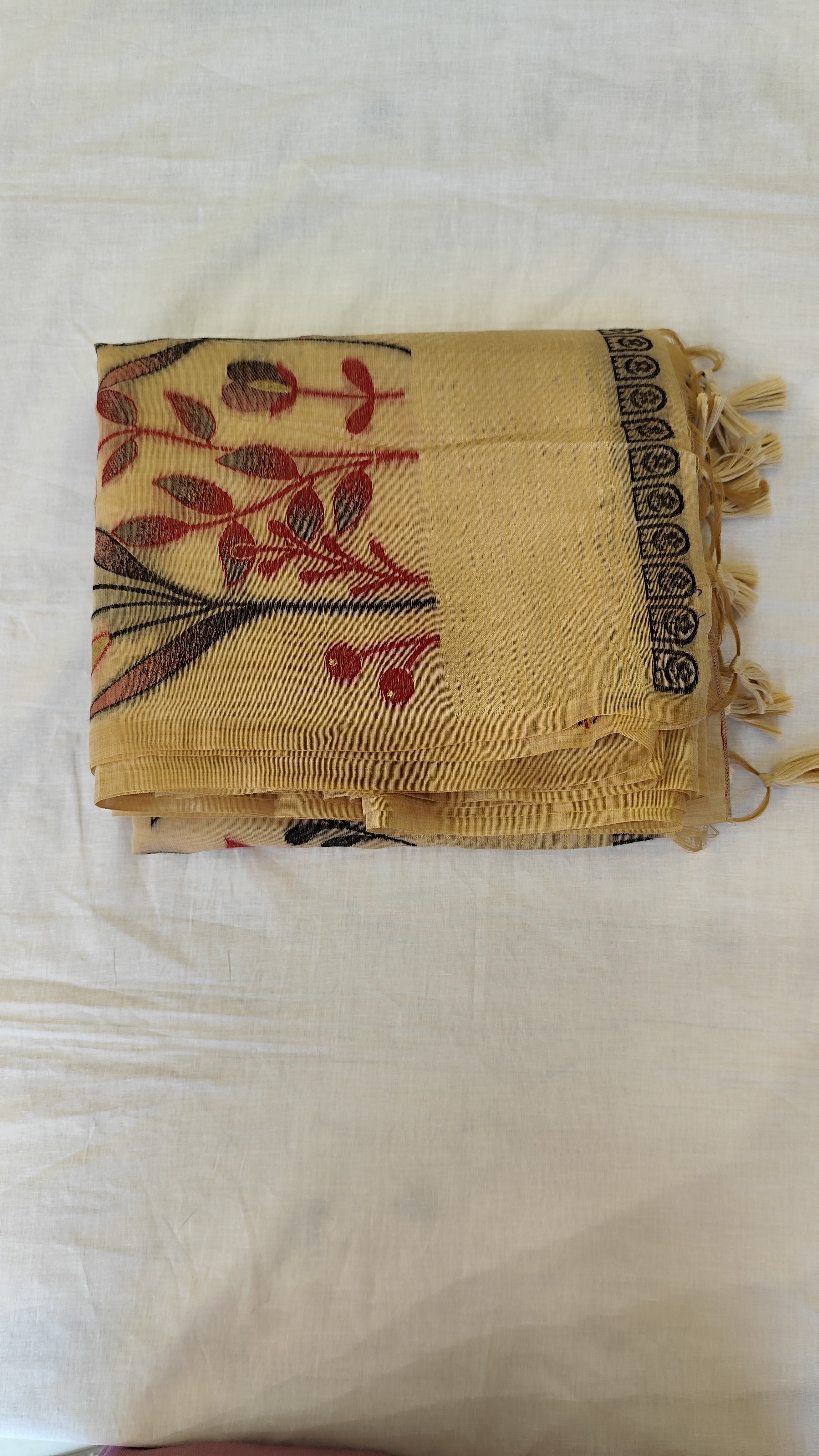 Jamdani cotton saree