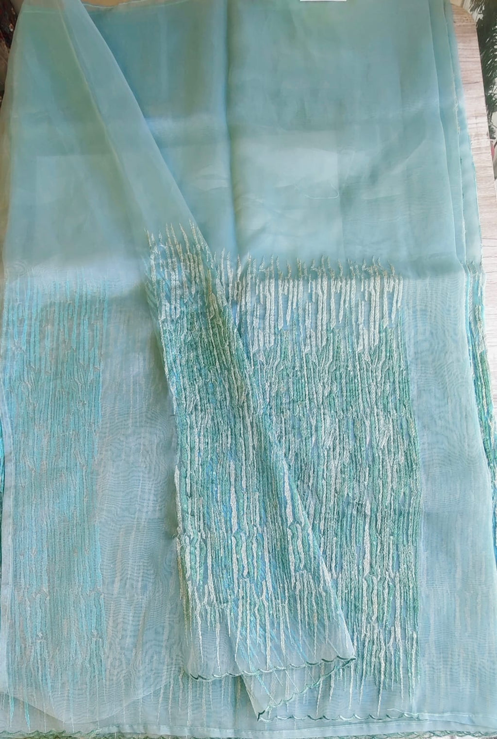 Organza saree